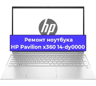 Замена батарейки bios на ноутбуке HP Pavilion x360 14-dy0000 в Красноярске